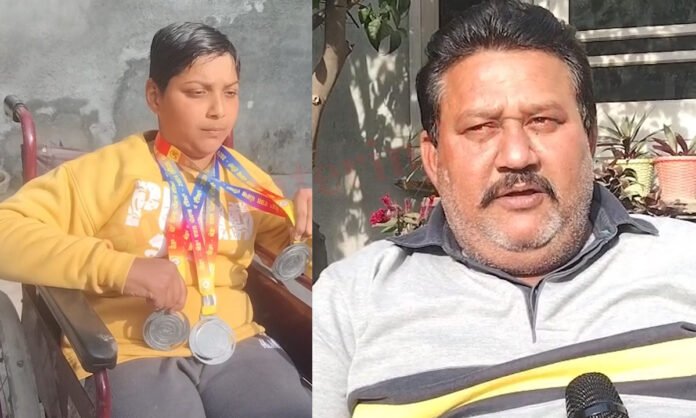 Punjab News: चलने में असमर्थ 14 वर्षीय Divanshu Chaudhary ने जीते 3 Silver Medals, देखें वीडियो