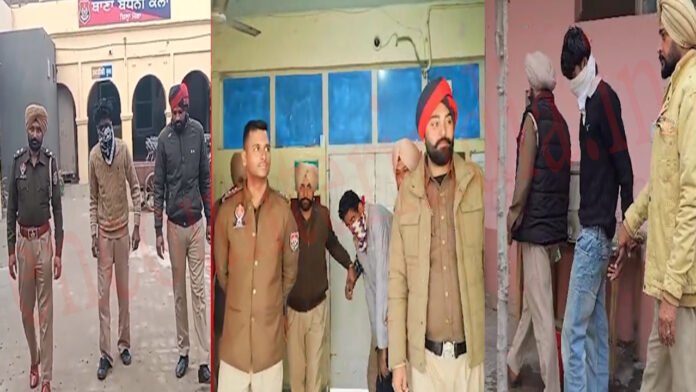 Punjab News: 5 आरोपी अवैध पिस्टलों व हैरोइन सहित चढ़े पुलिस के हत्थे, देखें वीडियो