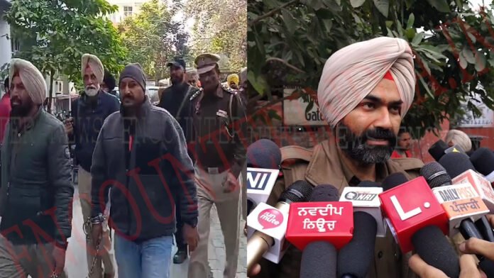 Punjab News: गैंगस्टर गुरजीत सिंह लाडा को प्रोडक्शन वारंट पर लाई पुलिस, देखें वीडियो