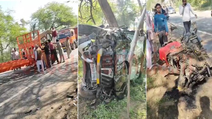 Punjab News: Scorpio और Tractor-Trolley में हुई भिड़ंत, 6 घायल, देखे वीडियो