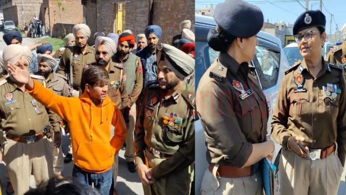 Punjab News: इस इलाके में Police की दबिश, Special ADGP Shashi Prabha सहित भारी फोर्स तैनात, देखें वीडियो