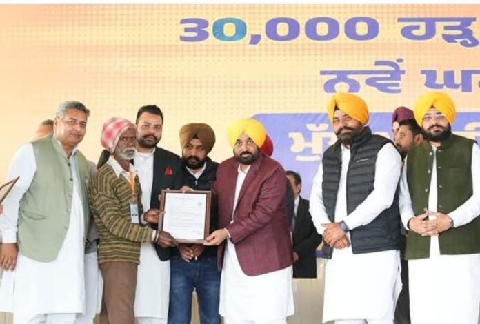 377 Crore Flood Relief CM Mann Distributes Record Compensation to Over 30,000 Affected Families
