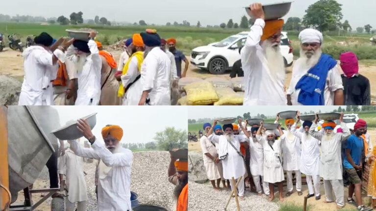 ਸੰਗਤਾਂ ਦੇ ਸਹਿਯੋਗ ਨਾਲ ਗੁਰਦੁਆਰਾ ਗੁਰੂਸਰ ਕਾਉਂਕੇ ਵਿਖੇ ਸ੍ਰੀ ਅਖੰਡ ਪਾਠ ਸਾਹਿਬ ਦੇ ਕਮਰਿਆਂ ਦਾ ਲੈਂਟਰ ਪਿਆ