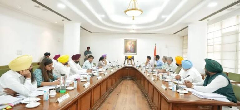 ਪੰਜਾਬ ਕੈਬਨਿਟ ਦੀ ਅੱਜ ਅਹਿਮ ਬੈਠਕ, ਕਈ ਵੱਡੇ ਫ਼ੈਸਲਿਆਂ ਤੇ ਰਹੇਗੀ ਨਜ਼ਰ