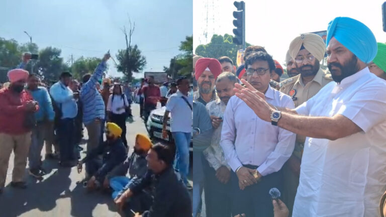 ਅੰਮ੍ਰਿਤਸਰ ‘ਚ ਪੱਤਰਕਾਰਾਂ ਦਾ ਧਰਨਾ, ਤਲਬੀਰ ਗਿੱਲ ਦੀ ਮੁਆਫ਼ੀ ਮਗਰੋਂ ਸਮਾਪਤ