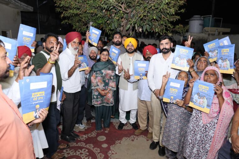 ਪੰਜਾਬ ਸਰਕਾਰ ਨੇ ‘ਮੇਰਾ ਘਰ-ਮੇਰੇ ਨਾਮ’ ਸਕੀਮ ਸ਼ੁਰੂ ਕਰਕੇ ਹਜ਼ਾਰਾਂ ਪਰਿਵਾਰਾਂ ਦਾ ਸੁਪਨਾ ਕੀਤਾ ਸਾਕਾਰ : ਤਰੁਨਪ੍ਰੀਤ ਸਿੰਘ ਸੌਂਦ
